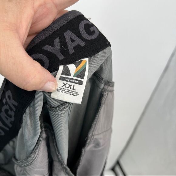 Voyager athletic mens shorts charcoal gray size XXL - Picture 9 of 12